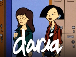 Brittney, Daria and Jane (from left) in Daria.